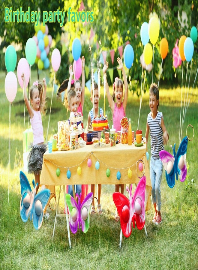 PSDFH 30 Packs Butterfly Funny Small Summer Gifts Unique Mini Item Assorted fidgets Toys for Kids Children Students Gifts from Classroom Teacher,Birthday Party Bubble Favors Supplies - Image 5